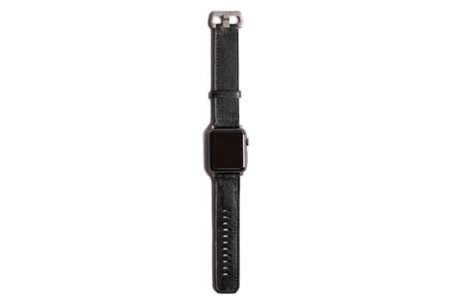 Bracelet en cuir pour Apple Watch compatible de Series 1 à Ultra
