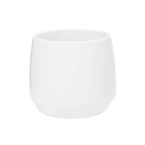 Ivyline Planter, Ceramic, White, 13.5 x 14.5cm