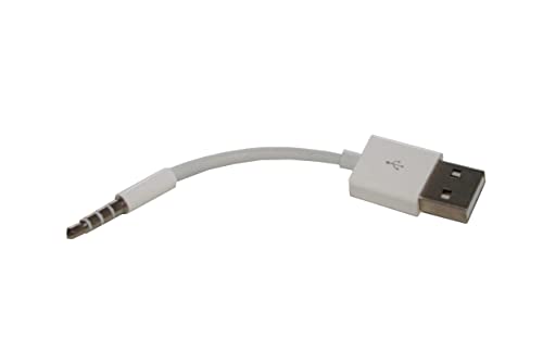 vhbw Câble USB Multifonction adapté pour Apple iPod Shuffle 2G 3G