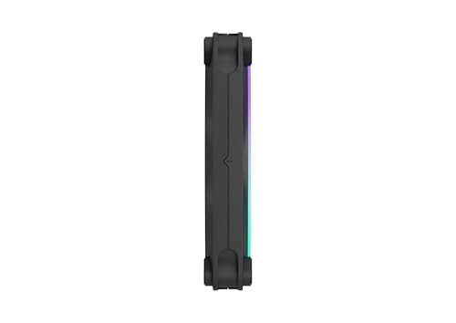 Image of Fractal Design Momentum 14 RGB 3-Pack Black 140mm PC Case Fan 3-Pack FD-F-MR1-1403 FN2100