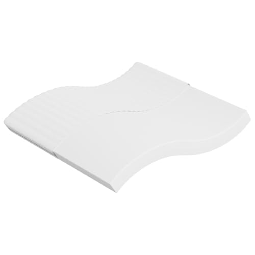 Traylux Colchón de espuma de suavidad media 200 x 200 cm, transpirable con funda lavable, ergonómico para cama de matrimonio o habitación de invitados, cómodo y duradero