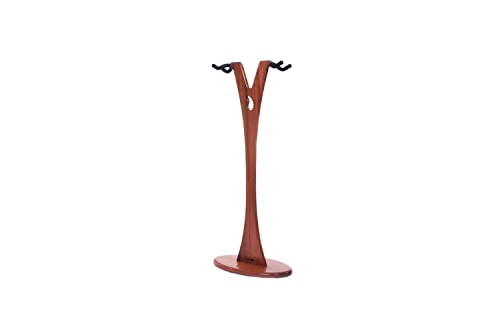 Ruach GS-1 Double support en bois pour guitare acoustique et électrique Acajou - Les Beatles, Paul McCartney, John Lennon, RIngo Starr, George Harrison Ruach GS-1 Double support en bois pour guitare acoustique et électrique Acajou – Image 6