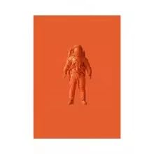 Art mural salon solution pour murs vides affiche astronaute avec cadre 3x