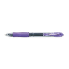 PIL31029 Pack 3 bolígrafos gel retractil tinta morada 0.7mm