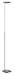 Lite Source Taran LED Torch Decor Lamp, Polished Steel