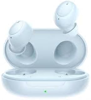 OPPO Enco W11 True Wireless Bluetooth Headphones In-Ear Earbuds Noise Cancellation During Calls AAC SBC - Light Blue