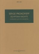 Partition d'étude prestigieuse pour la Symphonic Suite Egyptian Nights