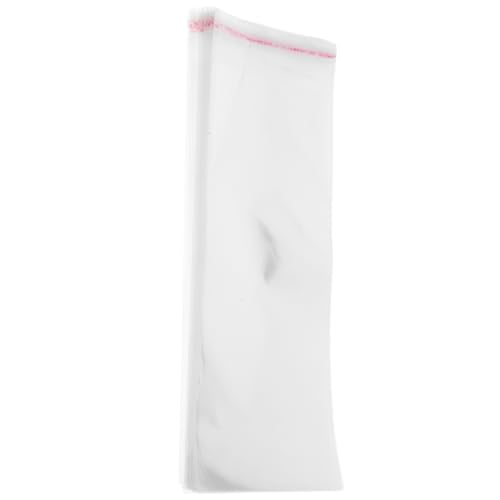 SMASOLO 100個 透明製一次使い捨て箸袋 軽量耐久カトラリー収納ポーチ 携帯便利な食器包装袋 ランチバッグ収納対応 キャンプや旅行用カトラ