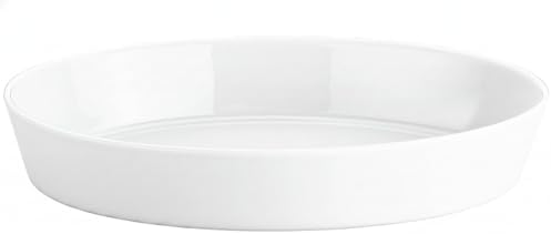 Pillivuyt Porcelain 3-1/2-Quart, 14-1/2-by-10-1/2-by-2-1/8-Inch D...