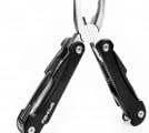 Komplettes Set mit Zange und Messer und LED-Taschenlampe
