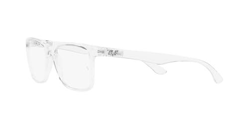 Image of Ray-Ban Unisex Clear Lens Square Frames - 0RX7027I