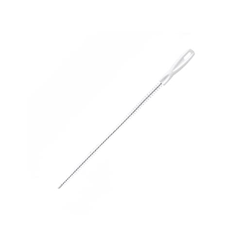 Cepillo Destapacaños para Baño, Cepillo Espiral Flexible para Limpiar Desagües, Tubos y Sifones, Herramienta para Eliminar Tapones y Obstrucciones miniatura 1