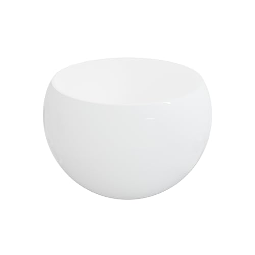 Image of KASTLITE 12 inch White Acrylic Lamp Post Globe, Custom Neckless, US Made