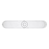 Lampenabdeckung kompatibel mit WHIRLPOOL 482000008881 370x65mm für Dunstabzugshaube