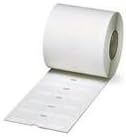 0817523, Cable Marker Label, Roll, White, 25 x 10 mm Field, 3k Labels/roll, WML 5 (25X10) R, Price per roll