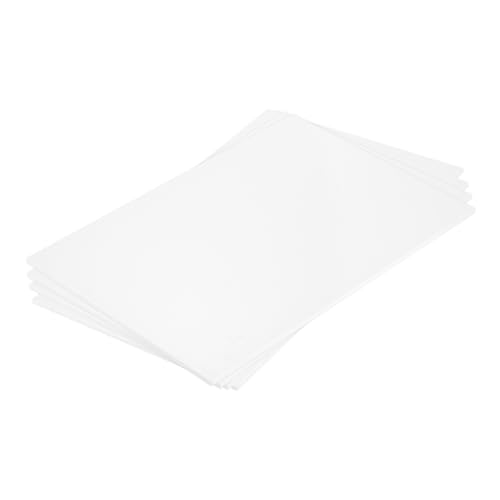 MECCANIXITY ABS Plastic Sheet 12 Inch x 8 Inch x 0.16 Inch ABS Styrene Sheets for Building Model DIY Crafts Panel White 4 Pcs