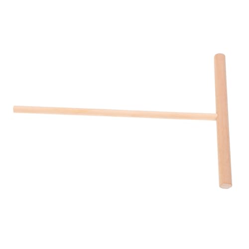 BAZEITFLOW Wood Crepe Batter Spreader Wooden Kitchen Utensil Dough Distributor for Pancakes and Crepes Safe Cooking Tool for Even Thin Baking