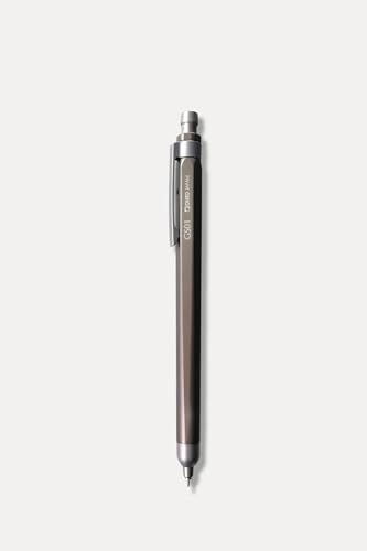 Image of OHTO GS01 Black Quick Dry Roller Gel Pen 0.5mm Needle Point Tip | Premium Aluminum Body, Refillable Black Ink Pen for Office, Journaling, Writing & Gifts | AP- Certified Japan