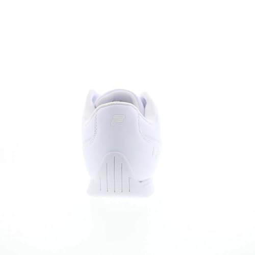 Fila Men's Forlani Outline Flag Shoes, White/White/White - 10
