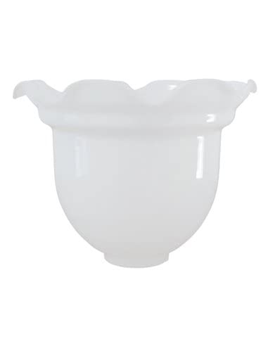 LTDE Tulipa de cristal opal blanco brillo