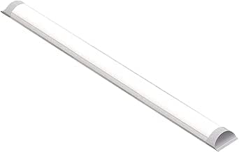 LED Batten Strip Lights 2FT 18W 4000K Natural White Slim Tube Light For Kitchen Under Cabinets, Low Profile Walls or Ceiling Surface Mounted Fitting for Home, Workshop, Bedroom, Office, School, Garage
