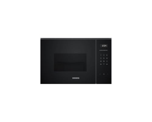 SIEMENS Microondas Grill Empotrable BE555LMB1F, iQ500, 25 litros, CookControl8