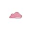 Baby Pink Cloud Shelf – No Light