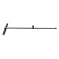 Professional Porcelain Manual Tile Cutter Glass Cutting Tool T-Shaped, 47.24in Ceramic Floor Tile Cutters with Automatic Control Oiling, Thickened Aluminum Alloy Blade Bar (Black, 47.24in)