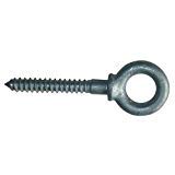 Galvanized Forged Lag Screw Eye Bolts (6, 1/2" x 3-1/4")