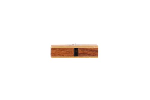 Image of Homdum 1 pc mini brass scraper plane antique rose wood Finish miniature Hobby brass planer for Wood Craft size 3 inch 75mm