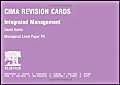 Buy Integrated Management: P5 (CIMA Revision Cards) — BookShops.in