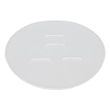 TOPINCN Gesichtsmaskenplatte, Flexible Wiederverwendbare Silikonform für DIY-Gesichtsmaskenherstellungswerkzeug für Kosmetikerinnen und Amateure