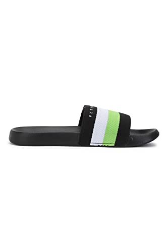 Image of Peter England Men's Black Flip Flops Slipper