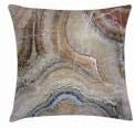 Miniatura 2 de Ambesonne Funda de cojín con diseño de mármol, superficie de piedra de ónix surrealista, imagen de detalles azul pálido, funda de almohada