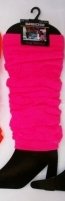Missi Essential LEG WARMERS - DANCE WEAR - CASUAL WEAR - CHOOSE YOUR COLOUR (PLAIN TOP NEON PINK)