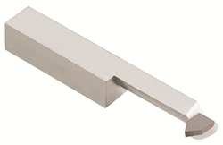 Brazed Tool Bit, Idlt, 3.5 in L, 1/2 in W