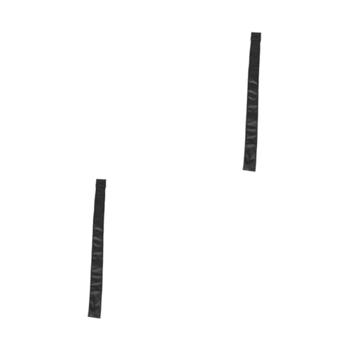 Toddmomy 2pcs Stick Accessory Bag Snooker Storage Portable Fishing Rod Bag Pu Leather