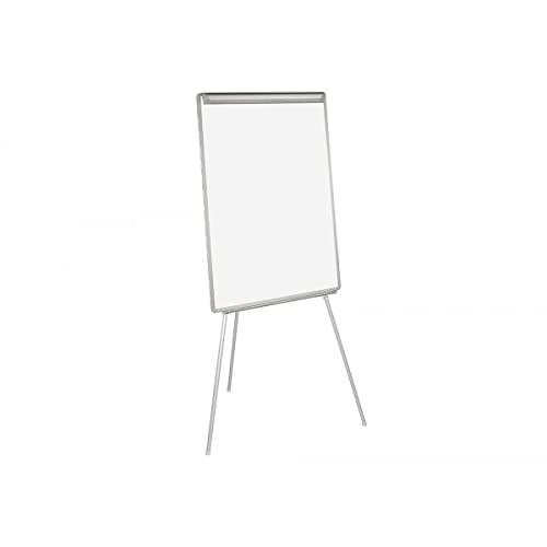 Q-Connect Pizarra Blanca Con Trípode 70X100 Cm Para Convenciones Superficie Laminada Escritura Directa