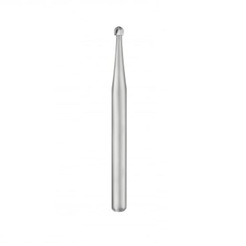 SS White 13707 Dental Carbide Bur, Friction Grip Shank 700, 19 mm Length, Taper/Flat Shape (Pack of 100)