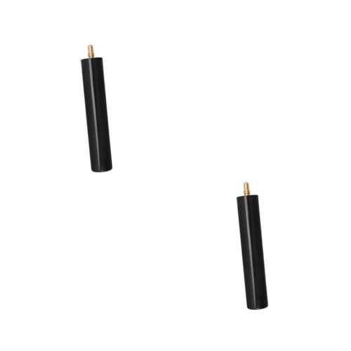 BESPORTBLE 2 Piezas extensión de Taco de Billar Filtro Limpiador de Filtro Accesorios expansores Accesorios de Billar Extensión de Billar Suministros de Billar Taco de Billar para Metal