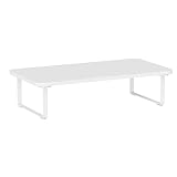 グリーンハウス モニター台 シンプルデザイン 卓上 幅50×奥行26×高さ12.2(cm) GH-DKBHL-WH