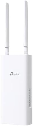 TP-Link TL-MR110-Outdoor 4G LTE Router, WLAN Router SIM Karte, 4G Cat 4 bis zu 150 Mbit/s, 2,4 GHz WLAN bis 300 Mbit/s, PoE/DC-Stromversorgung, IP65, Betriebstemperatur -30℃ bis +6