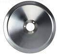 Lama RASSPE affettatrice 275mm -foro centrale 25,4mm - 3 fori fissaggio - diametro incavo coprilama 220 Materiale 100Cr6