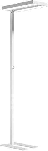 Image of Honeywell 155W LED Floor Lamp - 02E MAX Sunturalux Eye-Care Tall Standing Light, 16000LM 4000K Natural Daylight Reading Lamp for Home Office Bedroom