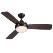 Harbor Breeze Sauble Beach 44-In Oil Rubbed Bronze Indoor Ceiling Fan With Light Kit And Remote (3-Blade) #TOP1
