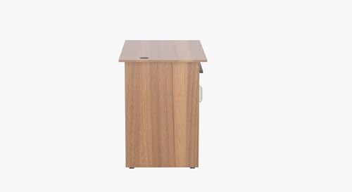 Image of COUCH CULTURE Fisher Engineered Wood Study Table | Multi-Purpose Study Table | Computer Table for Students | Office Table with 2 Drawers | Desk for Work from Home | 1 Year Warranty - Leon Teak