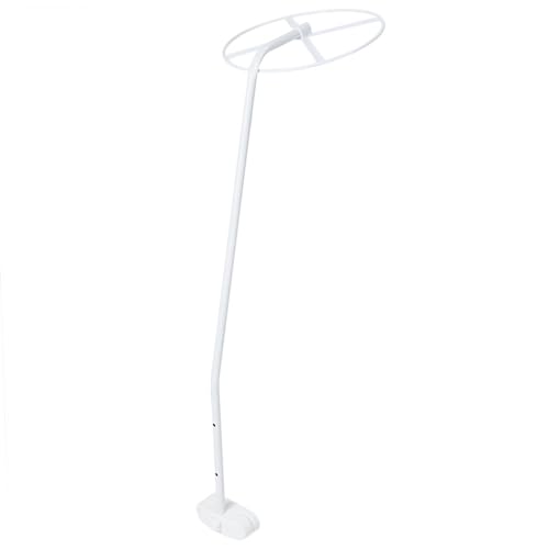 Netzständer, Ovaler Baldachin-Netzhalter, Passend für Kinderbetten und Kinderbetten, Moskitonetz-Ständer, Halter-Set, Verstellbar, Zum Anklipsen, für Kinderbett, Baldachin