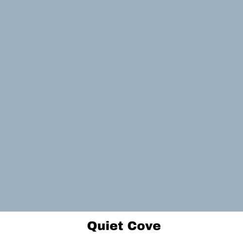 All-In-One Mineral Paint | Dixie Belle Silk | Quiet Cove (16Oz) | Blue-Gray All-In-One Water Based Primer + Topcoat | Durable Furniture Paint | Low Reflective Finish #TOP1