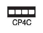 TPC Clear Pocket Mounts Model CP4C CP4C