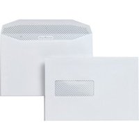 Postmaster Envelope 162x238mm High Window Gummed 90gsm White (Pack of 500) A29984